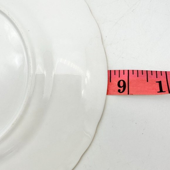 Tuscan Fine English Bone China 8.5 inch Plate Cup Saucer Green Gold Trim 02005 - Picture 5 of 5